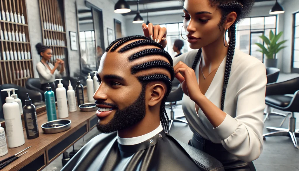 mens cornrows